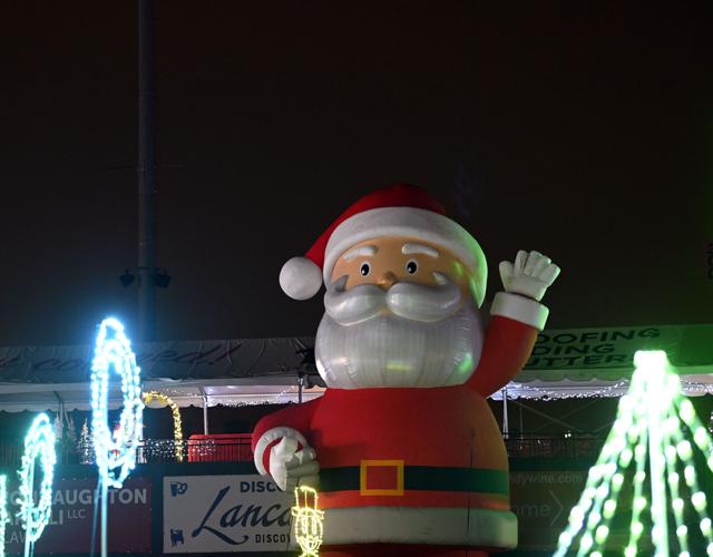 Clipper Magazine Stadium Christmas Lights